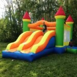 Inflatable Bouncy Castle Combo Bouncer With Two Big Slide Obstacle Course Trampoline 6 5x4 5x3 8m Games