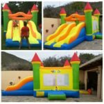 Inflatable Bouncy Castle Combo Bouncer With Two Big Slide Obstacle Course Trampoline 6 5x4 5x3 8m Games - 5