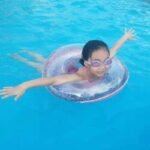 Inflatable Colorful Swimming Ring Safe Pool Float Summer Outdoor Activitives Beach Party Eco-friendly Cute Kids Circle - 5