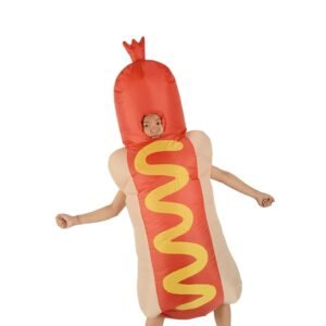 Inflatable Costume Hot Dog Air Suit For Christmas Birthday Party Cosplay - 2