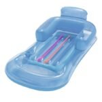 Inflatable Floating Row 157x89cm Beach Swimming Air Mattress Pool Floats Lounge Sleeping Bed For Water Sports Party - 5