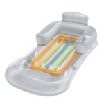 Inflatable Floating Row 157x89cm Beach Swimming Air Mattress Pool Floats Lounge Sleeping Bed For Water Sports Party - 6