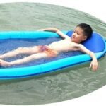 Inflatable Foldable Float Air Mattress Water Floating Chair Beach Bed Pool Lounger Toys Hammock Lying Pvc Swimming Ring - 6