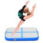 Inflatable Gymnastic Airtrack Tumbling Yoga Air Trampoline Track For Home Use Gymnastics Training Cheerleading 1mx0 6m
