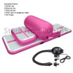 Inflatable Gymnastic Airtrack Sets Tumbling Yoga Air Trampoline Track For Home Use Gymnastics Training Taekwondo Cheerleading - 3