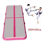 Inflatable Gymnastics Airtrack Tumbling Air Track Floor 5m Trampoline Electric Pump For Home Use Training Cheerleading Beach - 5