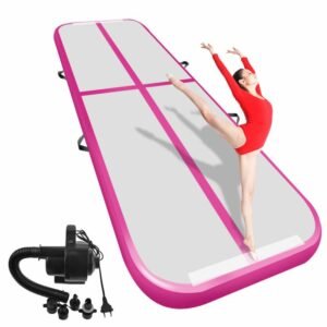 Inflatable Gymnastics Airtrack Tumbling Air Track 3m 4m 5m Floor Trampoline Pump For Home Use Training Cheerleading Beach
