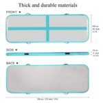 Inflatable Gymnastics Tumbling 3m 4m X1mx0 2m Air Track Floor Trampoline Electric Pump Home Use Training Cheerleading Beach - 3