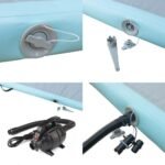 Inflatable Gymnastics Tumbling 3m 4m X1mx0 2m Air Track Floor Trampoline Electric Pump Home Use Training Cheerleading Beach - 5