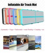 Inflatable Gymnastics Tumbling 3m 4m X1mx0 2m Air Track Floor Trampoline Electric Pump Home Use Training Cheerleading Beach - 6