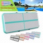 Inflatable Gymnastics Tumbling Air Track Floor Trampoline For Home Use Training Cheerleading Beach Teakwondo Fitness Kungfu - 3