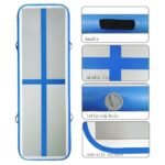 Inflatable Gymnastics Tumbling Air Track Floor Trampoline For Home Use Training Cheerleading Beach Teakwondo Fitness Kungfu - 5