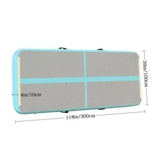 Inflatable Gymnastics Tumbling Air Track Floor Trampoline For Home Use Training Cheerleading Beach Teakwondo Fitness Kungfu - 2