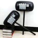 Inflatable Lifting Jack Hammer Vent Air Black Blow-up Toy Children's Hand-eye Training & Parent-children Kids Gift Classic Toys - 4