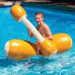 Inflatable Log Joust Set Raft Water Pool Float Piscina Mattress Battle Game Lifebuoy Kickboard - 3
