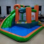 Inflatable Outdoor Water Slide With Swimming Pool And Bouncer Castle Slides For Kids - 2
