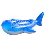 Inflatable Pool Float For Children Whale Shark Toys Surfboard With Safety Handle Swimming Circle Water Mattress Party