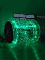 Inflatable Roller Cylinder With Led Light Water Zorbing Walking Balls Game Sports Toy Ball - 3