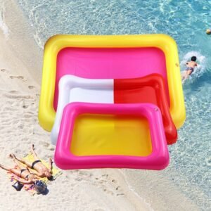 Inflatable Sand Tray Castle Mobile Table Pvc Sandbox Sensory Funny Indoor Play Toys Pool For Children