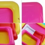 Inflatable Sand Tray Castle Mobile Table Pvc Sandbox Sensory Funny Indoor Play Toys Pool For Children - 5