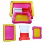 Inflatable Sand Tray Pool Play Child Kids Indoor Large Castle Box Sandbox Mud Outdoor Toys For Children - 2