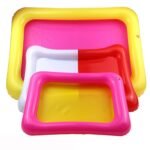 Inflatable Sand Tray Pool Play Child Kids Indoor Large Castle Box Sandbox Mud Outdoor Toys For Children - 3