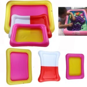 Inflatable Sand Tray Pool Play Child Kids Indoor Large Castle Box Sandbox Mud Outdoor Toys For Children