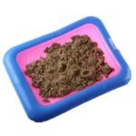 Inflatable Sand Tray Pool Play Child Kids Indoor Large Castle Box Sandbox Mud Outdoor Toys For Children - 5