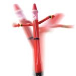 Inflatable Dancing Tube Man Outdoor Sky Air Waving Dancer Advertising For Chrismas Celebration Without Blower