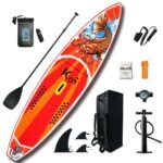 Inflatable Stand Up Paddle Board Sup-board Surfboard Kayak Surf Set 11'6 Inch X33''x6''with Backpack Leash Pump Waterproof Bag
