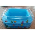 Inflatable Three-layer Rectangle Swimming Pool Home Use Thicken Paddling Pools Baby Bathtub Child Toy G2009 - 3