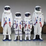 Inflatable Toys Space Suits Adults Children Astronaut Costume Silver White Halloween Costumes Clothes & Backpack Shoes