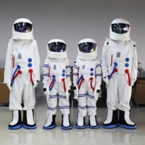 Inflatable Toys Space Suits Adults Children Astronaut Costume Silver White Halloween Costumes Clothes & Backpack Shoes