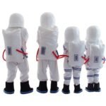 Inflatable Toys Space Suits Adults Children Astronaut Costume Silver White Halloween Costumes Clothes & Backpack Shoes - 6
