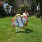 Inflatable Baby Double Swim Float Seat Water Fun Toys Pool Floats - 3