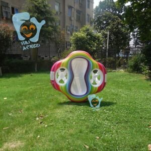 Inflatable Baby Double Swim Float Seat Water Fun Toys Pool Floats - 2