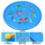 Inflatable Water Spray Pad Children's Outdoor Play Toy Sprinkler Unicorn Coco Rainbow Cloud Arch - 5