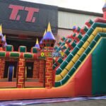 Inflatable Playground Bounce Slide Pvc Bouncy Houses - 3