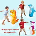 Inflatable Tumbler Toy 0-5 Year Old Baby Large Educational Animal - 4