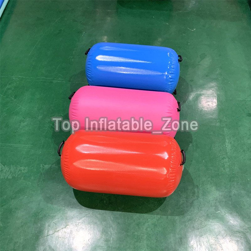 Customized Color Inflatable Yoga Air Roller 1x06m Gymnastics Training Mat Durable Barrel Shape Home Fitness Equipment - 2 Customized Color Inflatable Yoga Air Roller 1x06m Gymnastics Training Mat Durable Barrel Shape Home Fitness Equipment - 2