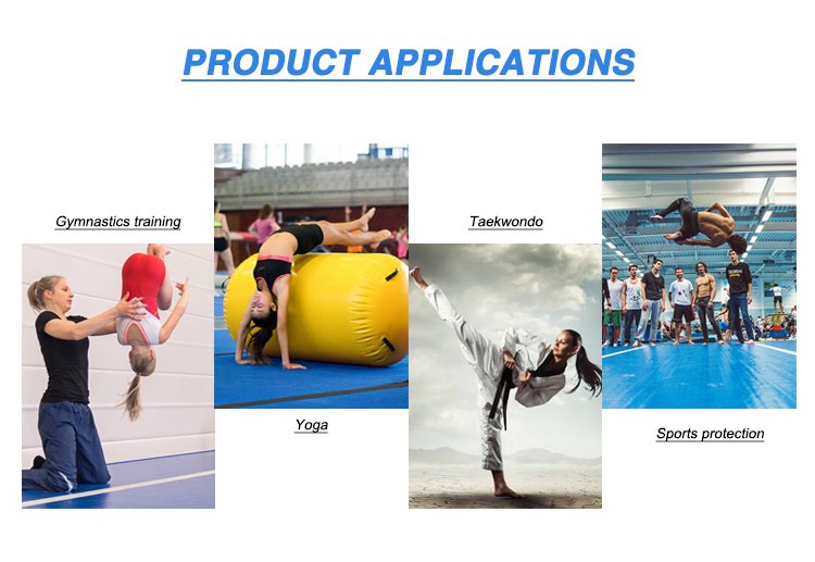 Mini Size Inflatable Air Track Block 1x06x01m Ideal For Gymnastics Cheerleading Training Mats - 15