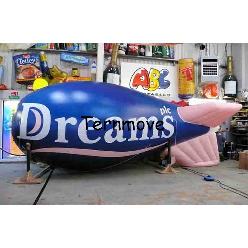 Pvc Inflatable Helium Blimp Zeppelin Airplane For Advertising Events And Promotions Durable Airship Balloon - 5 Pvc Inflatable Helium Blimp Zeppelin Airplane For Advertising Events And Promotions Durable Airship Balloon - 5