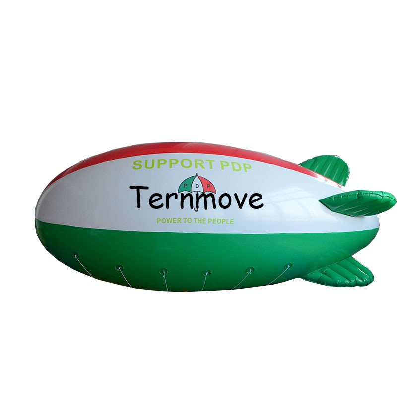 Pvc Inflatable Helium Blimp Zeppelin Airplane For Advertising Events And Promotions Durable Airship Balloon - 12 Pvc Inflatable Helium Blimp Zeppelin Airplane For Advertising Events And Promotions Durable Airship Balloon - 12