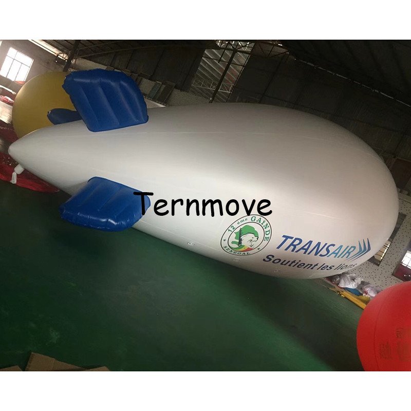 Pvc Inflatable Helium Blimp Zeppelin Airplane For Advertising Events And Promotions Durable Airship Balloon - 14 Pvc Inflatable Helium Blimp Zeppelin Airplane For Advertising Events And Promotions Durable Airship Balloon - 14