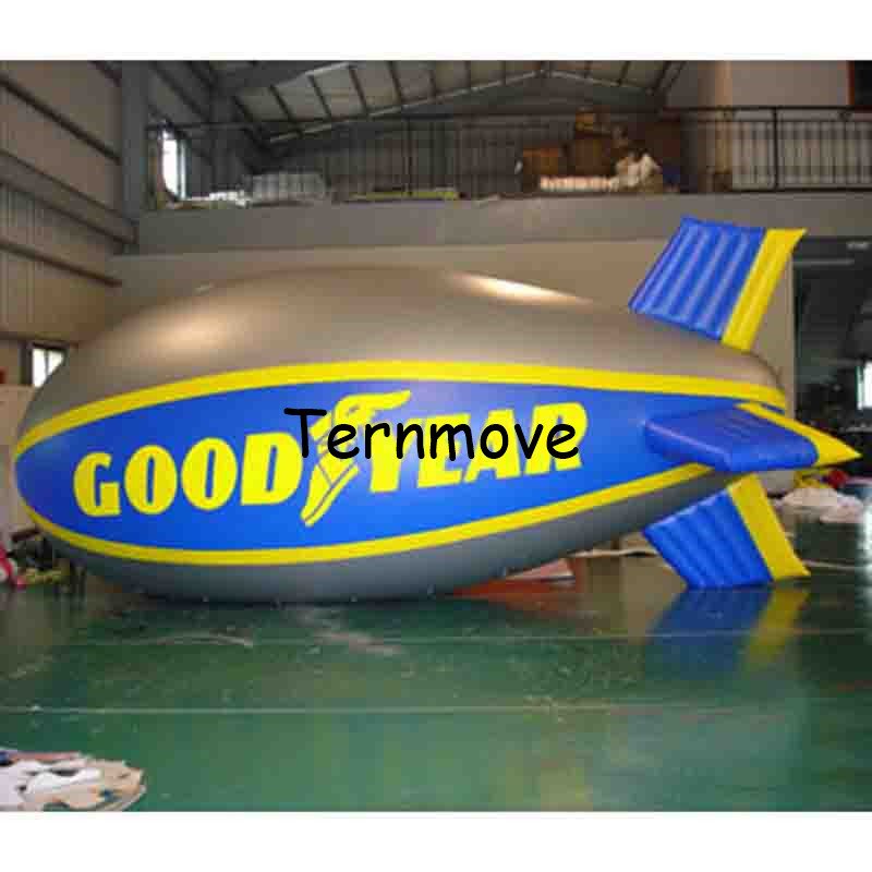 Pvc Inflatable Helium Blimp Zeppelin Airplane For Advertising Events And Promotions Durable Airship Balloon - 15 Pvc Inflatable Helium Blimp Zeppelin Airplane For Advertising Events And Promotions Durable Airship Balloon - 15