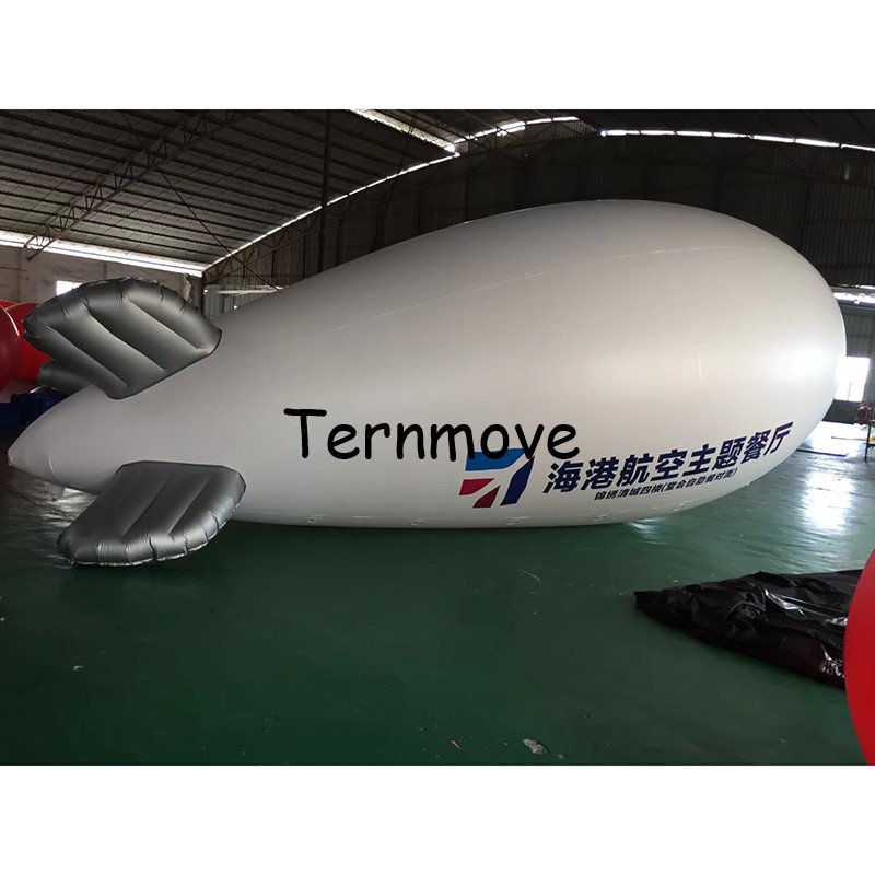Pvc Inflatable Helium Blimp Zeppelin Airplane For Advertising Events And Promotions Durable Airship Balloon - 1 Pvc Inflatable Helium Blimp Zeppelin Airplane For Advertising Events And Promotions Durable Airship Balloon - 1