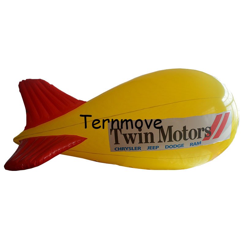 Pvc Inflatable Helium Blimp Zeppelin Airplane For Advertising Events And Promotions Durable Airship Balloon - 2 Pvc Inflatable Helium Blimp Zeppelin Airplane For Advertising Events And Promotions Durable Airship Balloon - 2