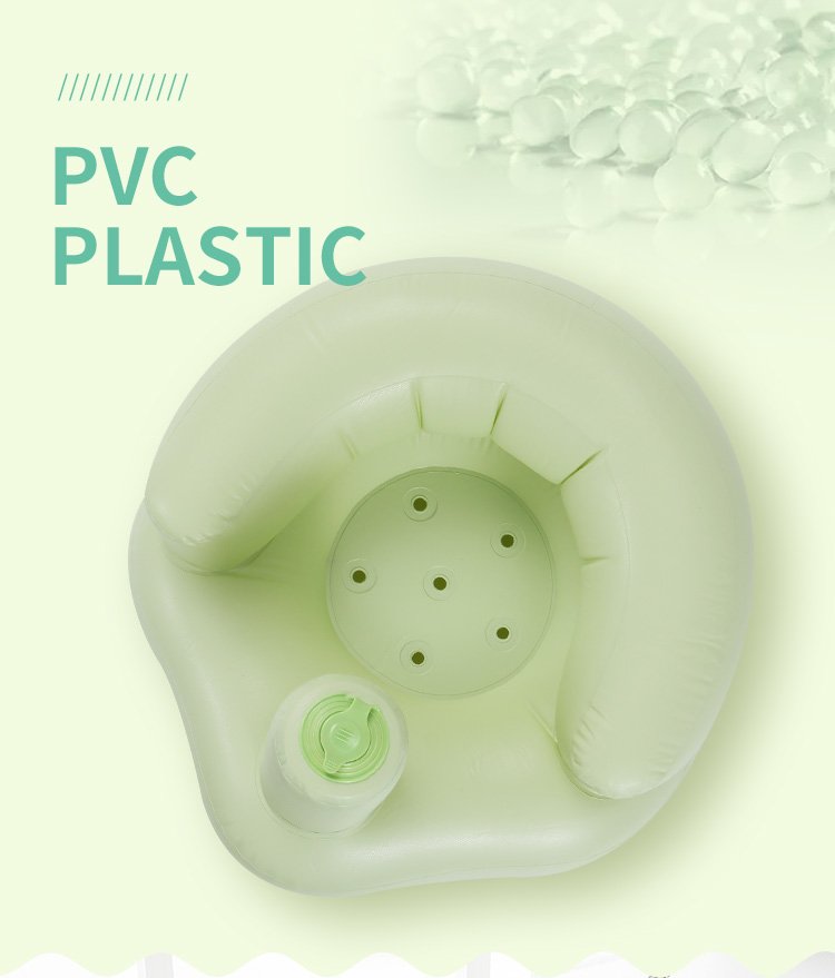 Portable Inflatable Pvc Baby Chair Kids Bath Sofa Learning Stool Training Seat Childrens Dining Furniture - 6