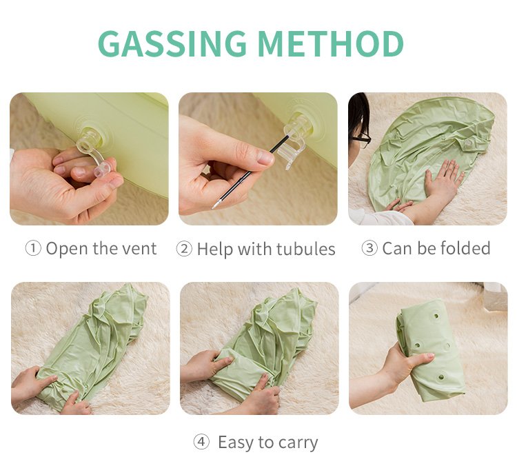 Portable Inflatable Pvc Baby Chair Kids Bath Sofa Learning Stool Training Seat Childrens Dining Furniture - 12