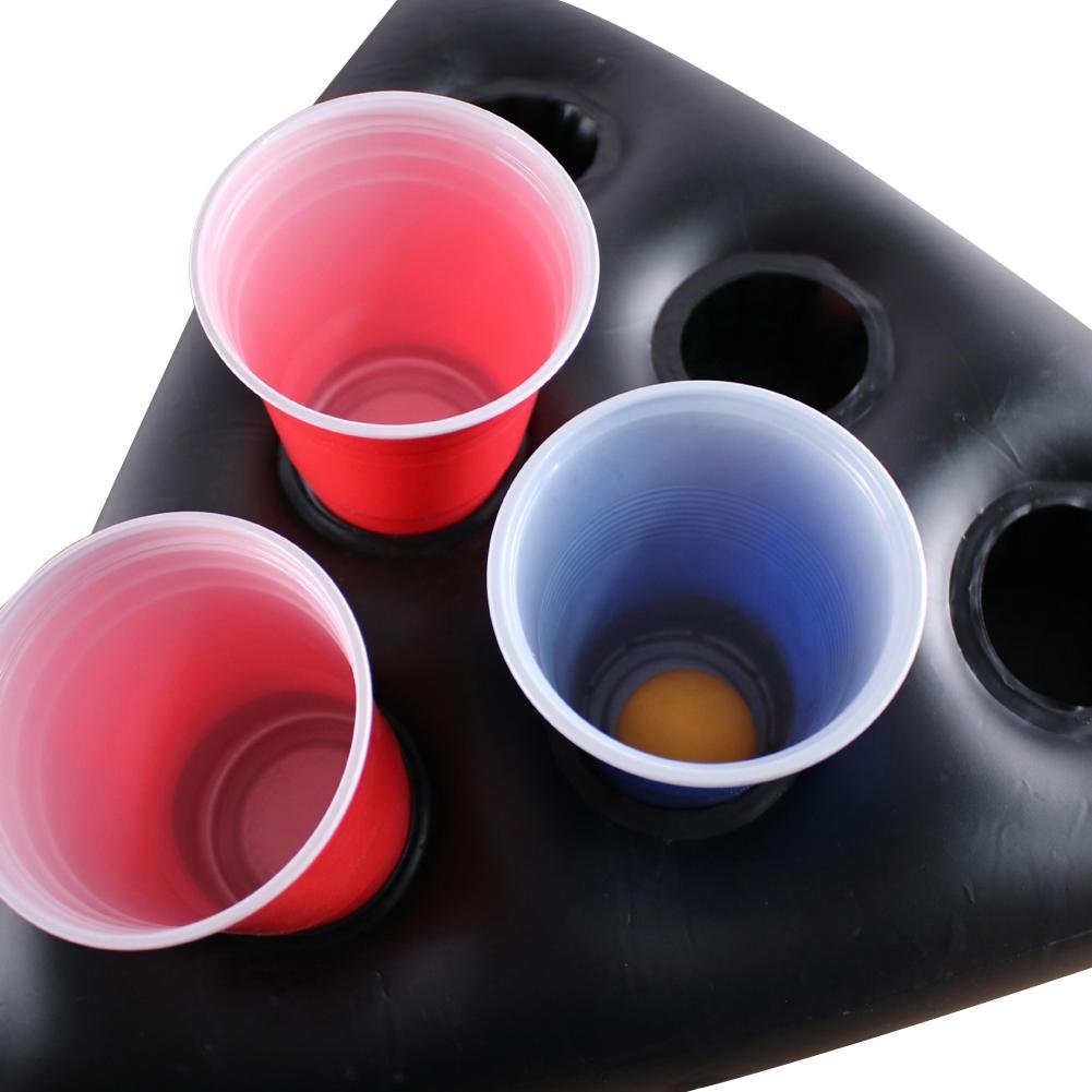 Fun Inflatable Beer Pong Hat Game Giant Floating Pool Toy For Beach Swimming Pool Parties Ideal For Kids - 10